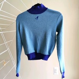 kangol ×jouetie moke neck tops